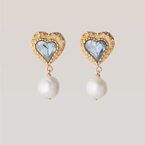 SAFSAFU Blue Eden Love Earrings